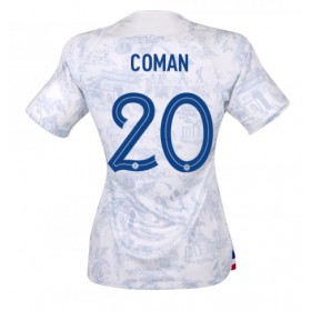 Goedkope Frankrijk Kingsley Coman 20 Dames Uitshirt World Cup 2022
